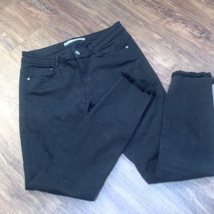 Zara black skinny jeans